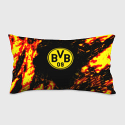Подушка-антистресс Borussia огненные краски, цвет: 3D-принт