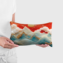 Подушка-антистресс Японская природа, цвет: 3D-принт — фото 2