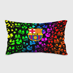 Подушка-антистресс Барселона x Маршмэллоу неоновый градиент, цвет: 3D-принт