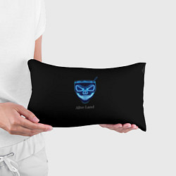 Подушка-антистресс Neon skull cocktail, цвет: 3D-принт — фото 2