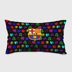 Подушка-антистресс Barcelona neon games logo, цвет: 3D-принт