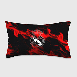 Подушка-антистресс Real Madrid красный огонь, цвет: 3D-принт
