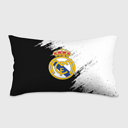 Подушка-антистресс Real Madrid текстура штрихи, цвет: 3D-принт