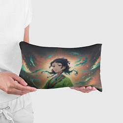 Подушка-антистресс Маомао на фоне облаков, цвет: 3D-принт — фото 2