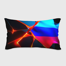 Подушка-антистресс Russia flag fractures, цвет: 3D-принт
