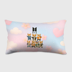 Подушка-антистресс Корги BTS, цвет: 3D-принт