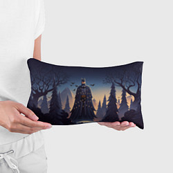 Подушка-антистресс Новогодний Бэтмен, цвет: 3D-принт — фото 2