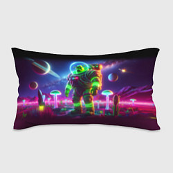 Подушка-антистресс Космонавт Шрук в неоновом скафандре на загадочной, цвет: 3D-принт