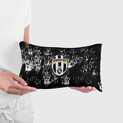 Подушка-антистресс Ювентус текстура руки краски, цвет: 3D-принт — фото 2
