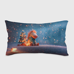 Подушка-антистресс Игрушечная лошадка 2026, цвет: 3D-принт