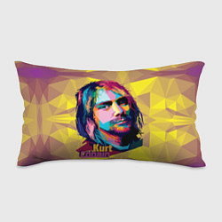 Подушка-антистресс Kurt Cobain: Abstraction, цвет: 3D-принт