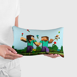 Подушка-антистресс Minecraft Stories, цвет: 3D-принт — фото 2