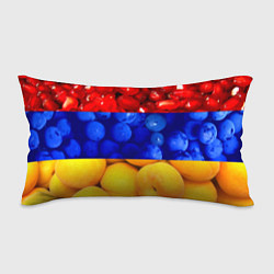 Подушка-антистресс Флаг Армении, цвет: 3D-принт