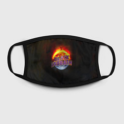 Маска для лица Black Sabbath земля в огне, цвет: 3D-принт — фото 2