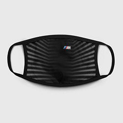 Маска для лица BMW M BLACK & GREY, цвет: 3D-принт — фото 2