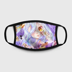 Маска для лица No Game No Life, цвет: 3D-принт — фото 2