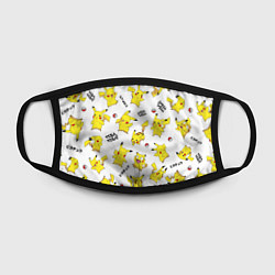 Маска для лица ПИКАЧУ, цвет: 3D-принт — фото 2
