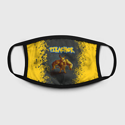 Маска для лица Пикачок, цвет: 3D-принт — фото 2