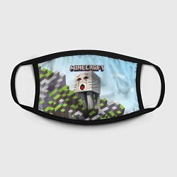 Маска для лица Minecraft, цвет: 3D-принт — фото 2