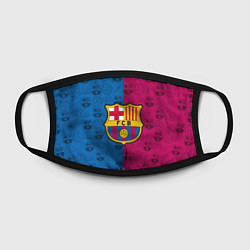 Маска для лица FC BARCELONA, цвет: 3D-принт — фото 2