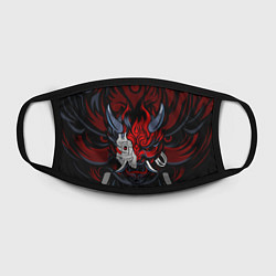 Маска для лица SAMURAI LVL UP, цвет: 3D-принт — фото 2