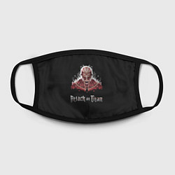 Маска для лица Attack on Titan, цвет: 3D-принт — фото 2