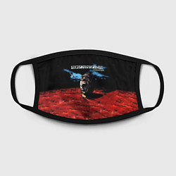 Маска для лица Acoustica - Scorpions, цвет: 3D-принт — фото 2