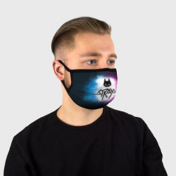 Маска для лица Stray black, цвет: 3D-принт