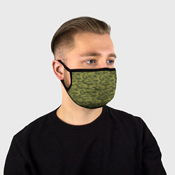 Маска для лица Милитари звезды, цвет: 3D-принт