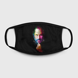 Маска для лица Стив Джобс цвета 3D-принт — фото 2