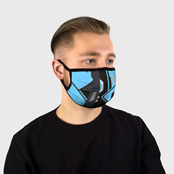 Маска для лица CS:GO Vulcan, цвет: 3D-принт