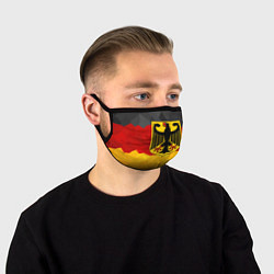Маска для лица Германия: герб цвета 3D-принт — фото 1