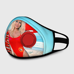 Маска с клапаном Baywatch: Pamela Anderson, цвет: 3D-красный — фото 2