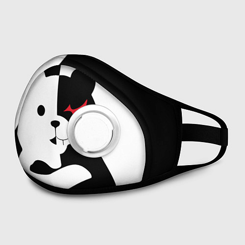 Маска с клапаном Monokuma Drae / 3D-Белый – фото 2