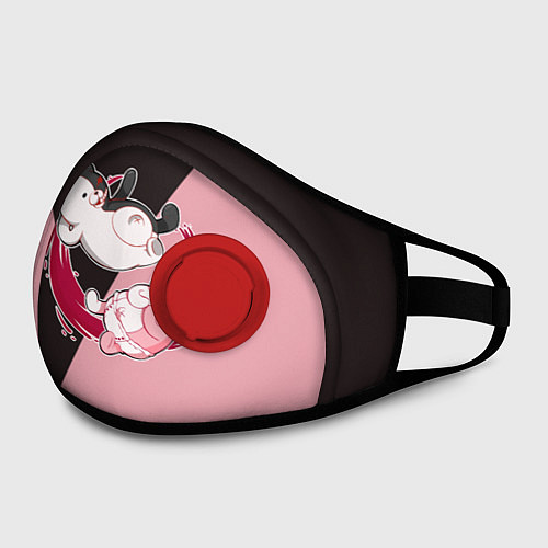 Маска с клапаном MONOKUMA X MONOMI / 3D-Красный – фото 2