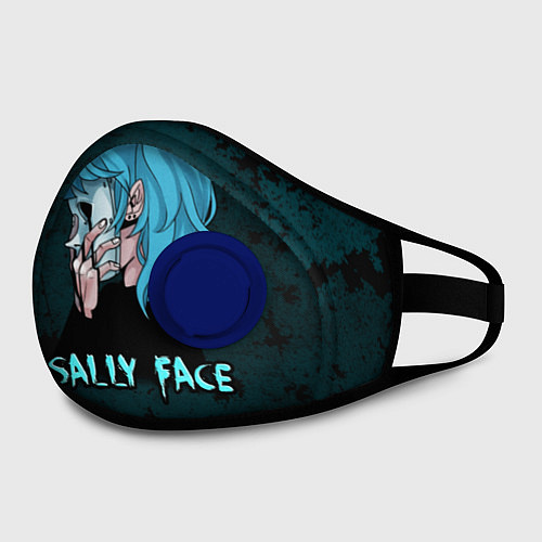 Маска с клапаном Sally Face / 3D-Синий – фото 2