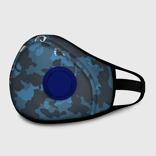 Маска с клапаном Team Liquid - Jersey pro 2019 / 3D-Синий – фото 2