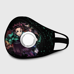 Маска с клапаном KIMETSU NO YAIBA, цвет: 3D-белый — фото 2