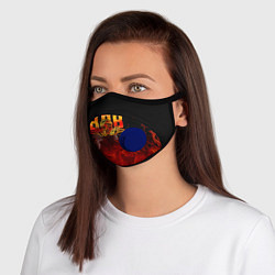 Маска с клапаном ВДВ, цвет: 3D-синий