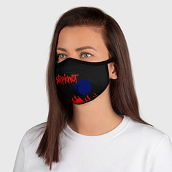 Маска с клапаном SLIPKNOT, цвет: 3D-синий