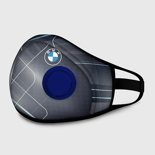 Маска с клапаном BMW / 3D-Синий – фото 2