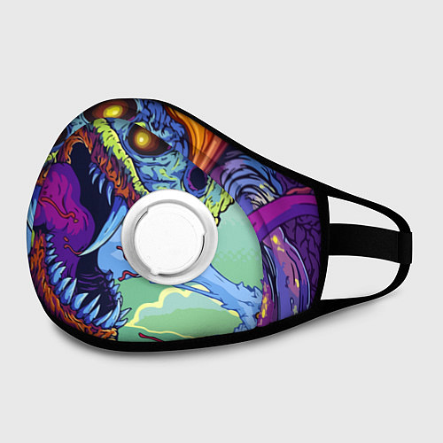 Маска с клапаном HYPERBEAST / 3D-Белый – фото 2