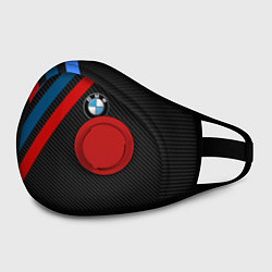 Маска с клапаном BMW CARBON, цвет: 3D-красный — фото 2