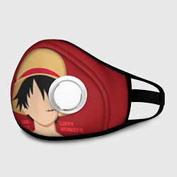 Маска с клапаном Luffy, цвет: 3D-белый — фото 2