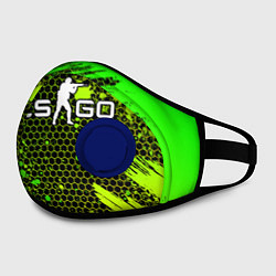 Маска с клапаном COUNTER STRIKE, цвет: 3D-синий — фото 2