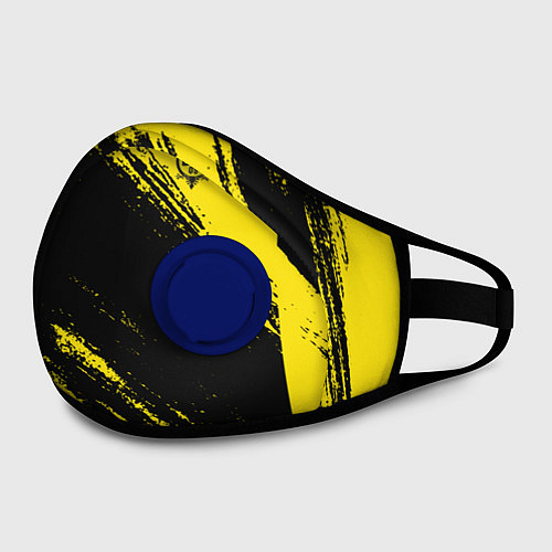 Маска с клапаном Borussia / 3D-Синий – фото 2