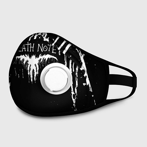 Маска с клапаном Death Note / 3D-Белый – фото 2