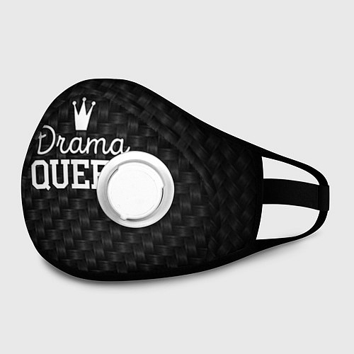 Маска с клапаном Drama queen / 3D-Белый – фото 2