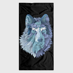 Бандана-труба Седой волк, цвет: 3D-принт — фото 2