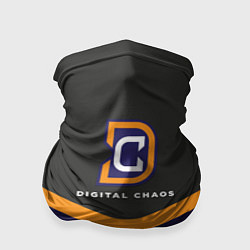 Бандана-труба Digital Chaos Uniform, цвет: 3D-принт